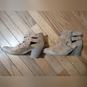 G by guess brown ankle boots